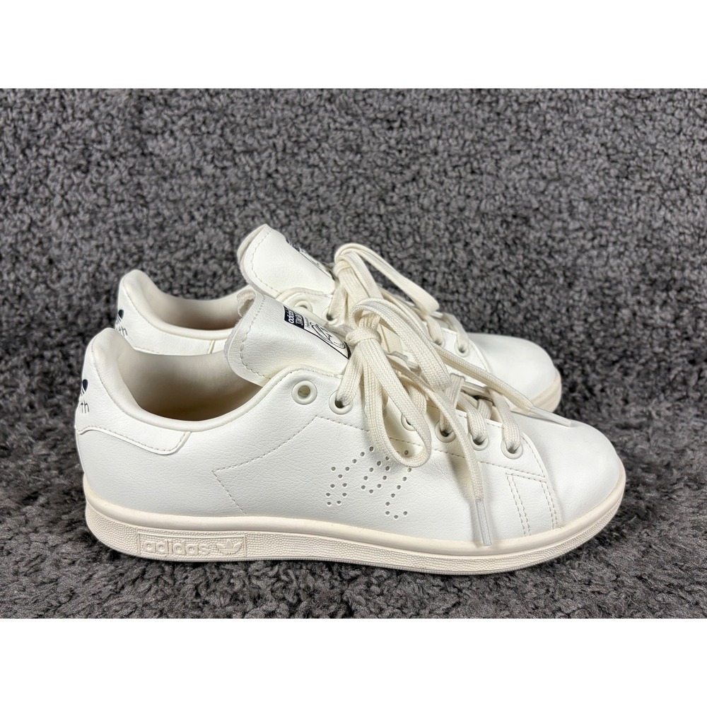 Adidas Malbon Golf Stan Smith Spikeless Shoes Cream White Navy IG6382 Mens 6